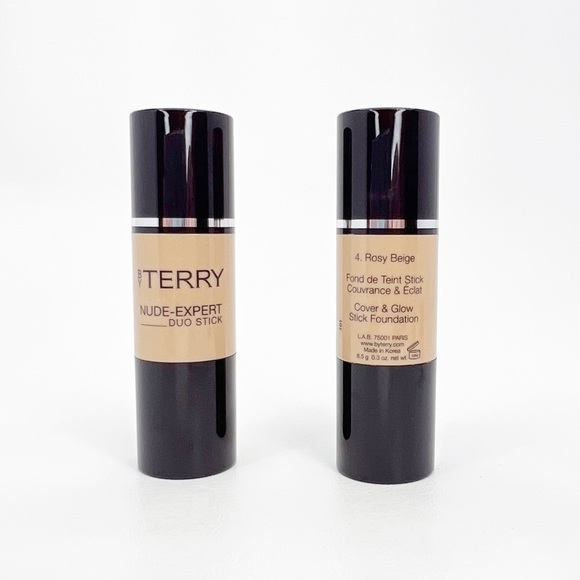 By Terry Nude-Expert Duo Stick Foundation 4. Rosy Beige X Two (2) New NWT NIP - Picture 2 of 8